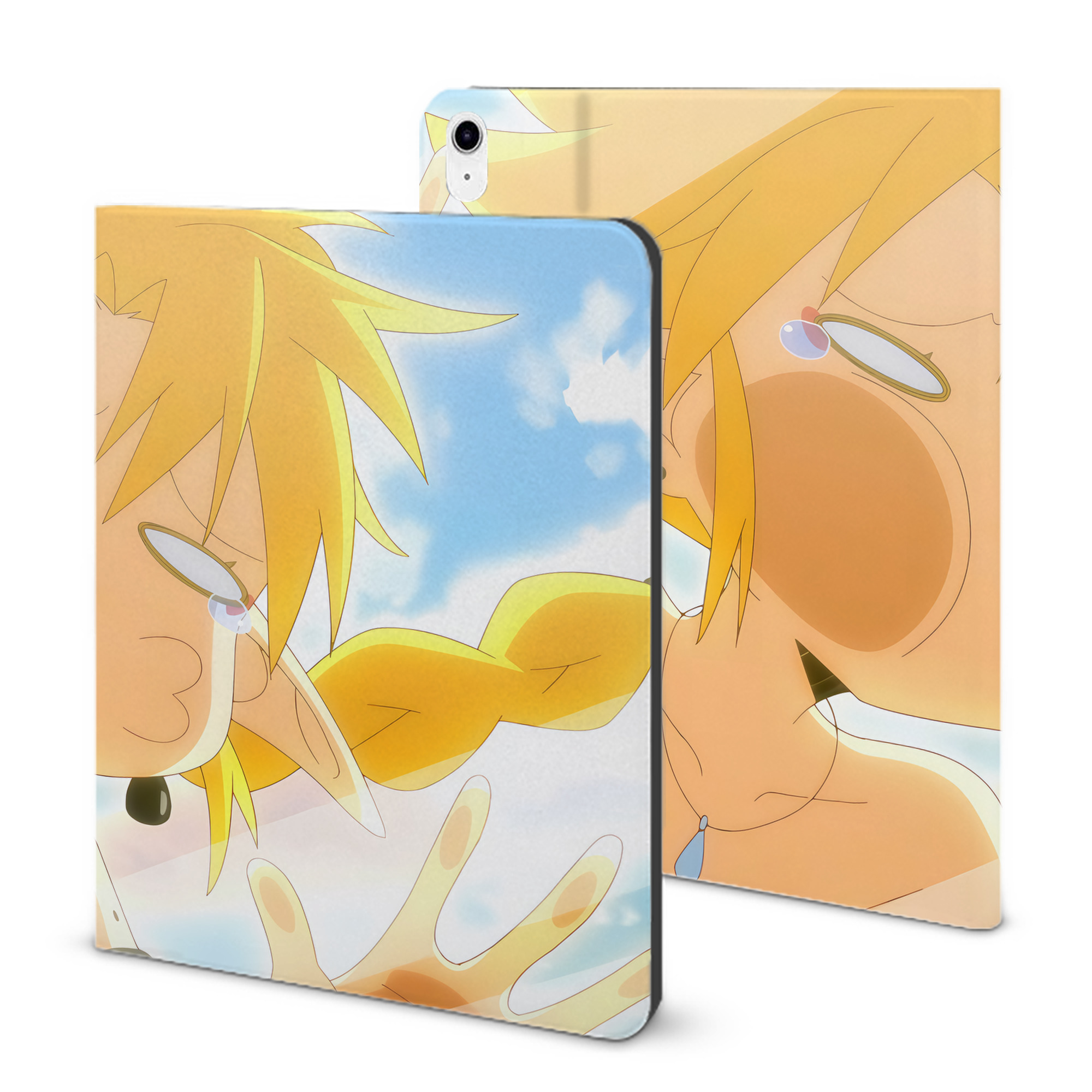（画像用） 転スラ Regarding Reincarnated to Slime IPad ケース ブック型 PUレザー TPU 耐衝撃 軽量 薄型 ペン収納なし 全面保護 IPad 各モデル対応